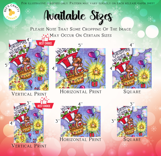 Christmas Wishes by ©Regan Kubecek - Licensed Diamond Painting Release Paper