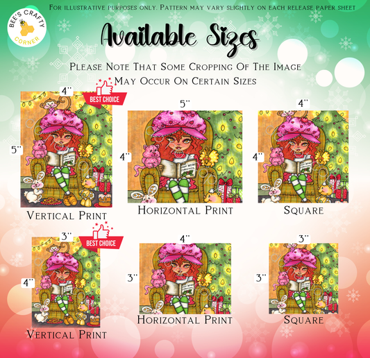 Christmas Stories by ©Regan Kubecek - Licensed Diamond Painting Release Paper