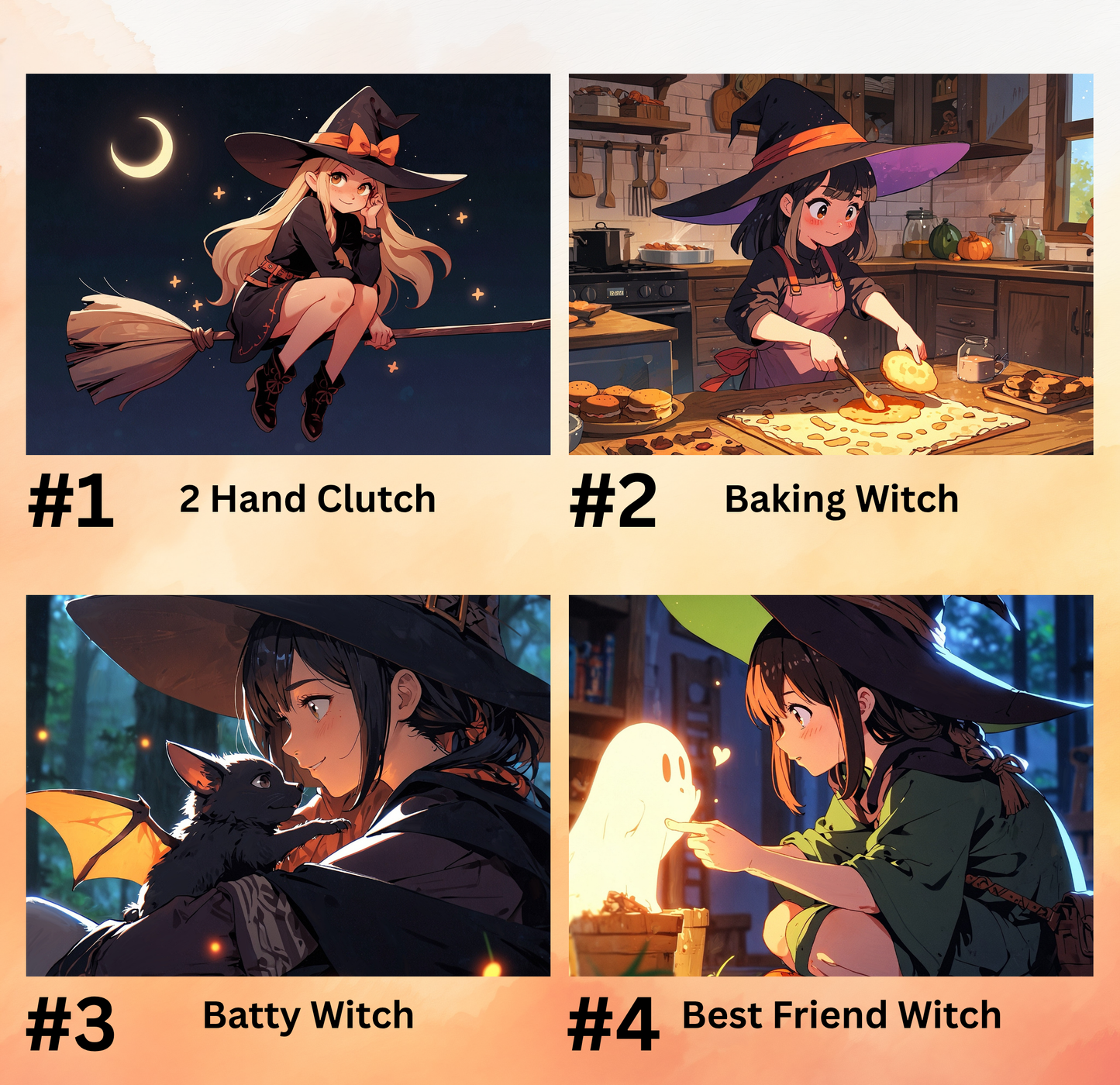 The Which Witch Event Series by Kristin Schwenke Block - Reusable Diamond Painting Release Paper
