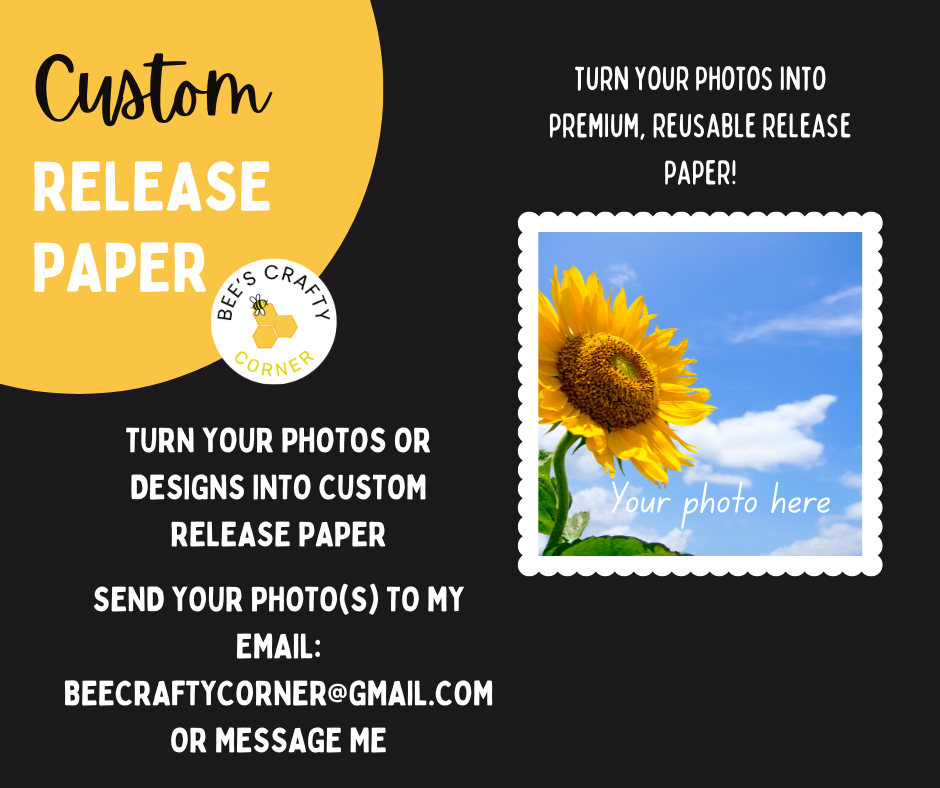 Custom Diamond Painting Release Paper