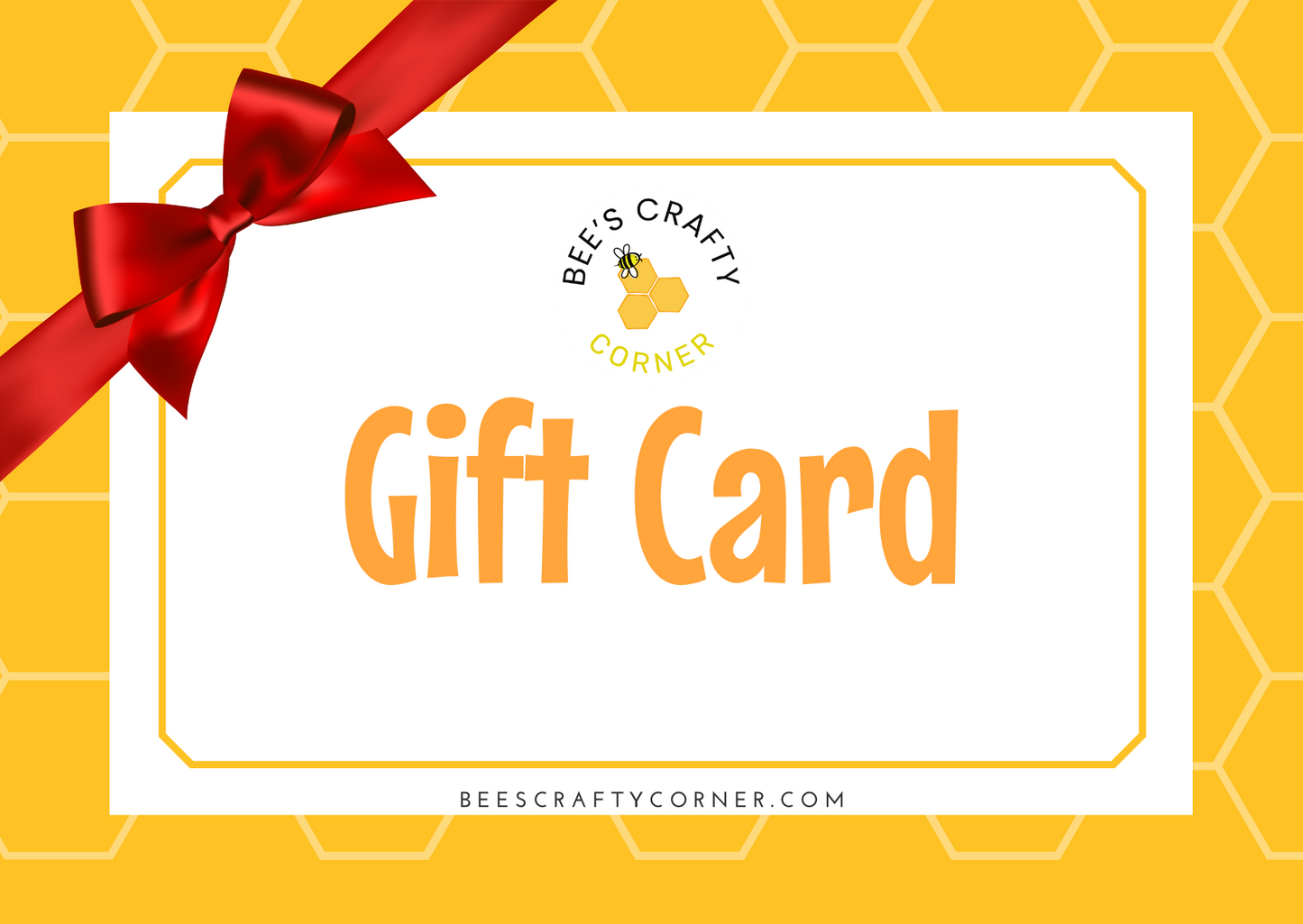 Bee's Crafty Corner Gift Card