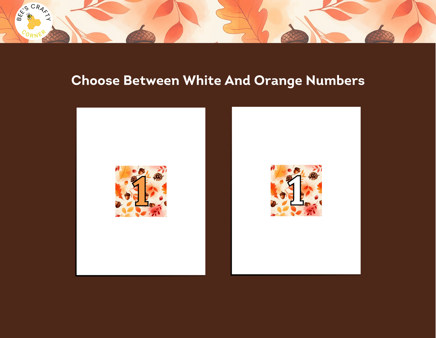 Fall Foliage - Numbered Diamond Painting Release Paper