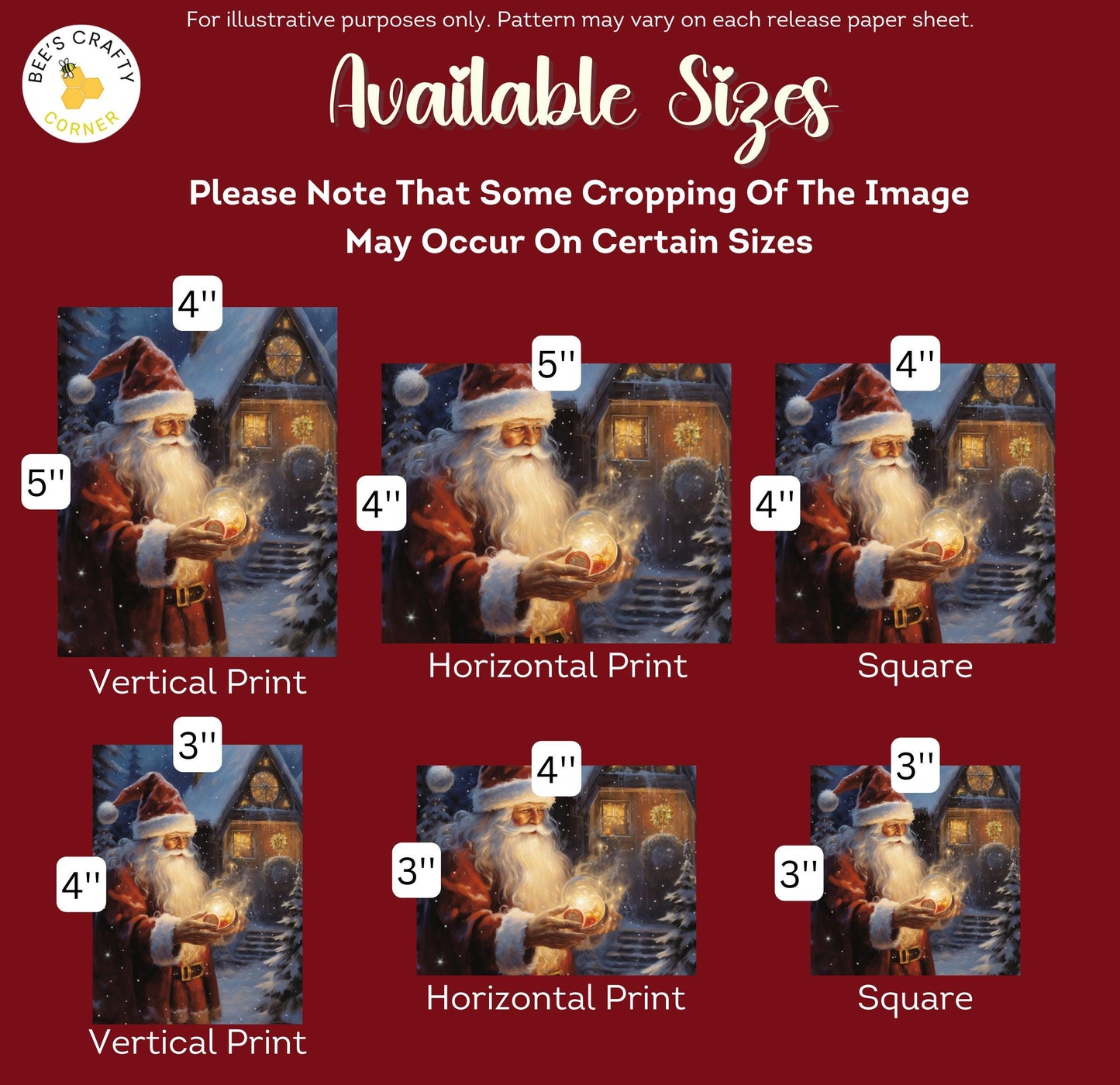Enchanted Christmas - Theme Pack Reusable Diamond Painting Release Paper