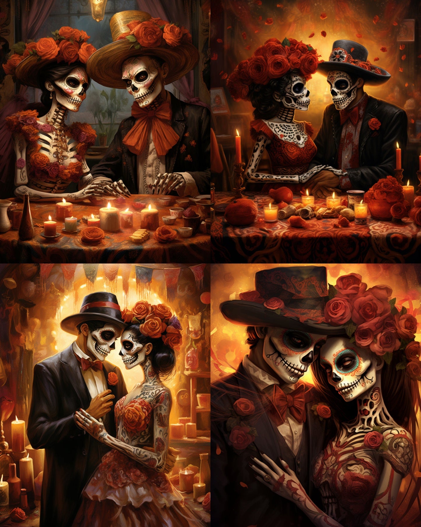 RELEASE PAPER | Dia De Muertos - Theme Pack Reusable Diamond Painting Release Paper