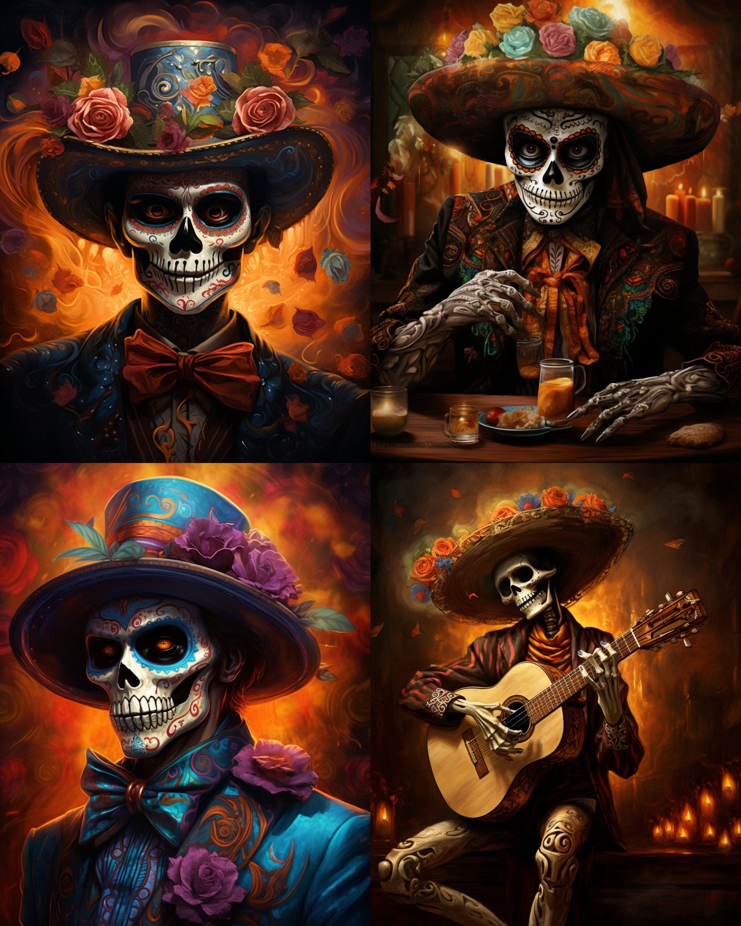 RELEASE PAPER | Dia De Muertos - Theme Pack Reusable Diamond Painting Release Paper