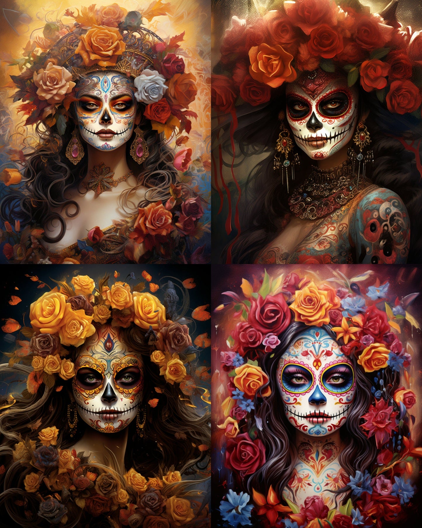 RELEASE PAPER | Dia De Muertos - Theme Pack Reusable Diamond Painting Release Paper