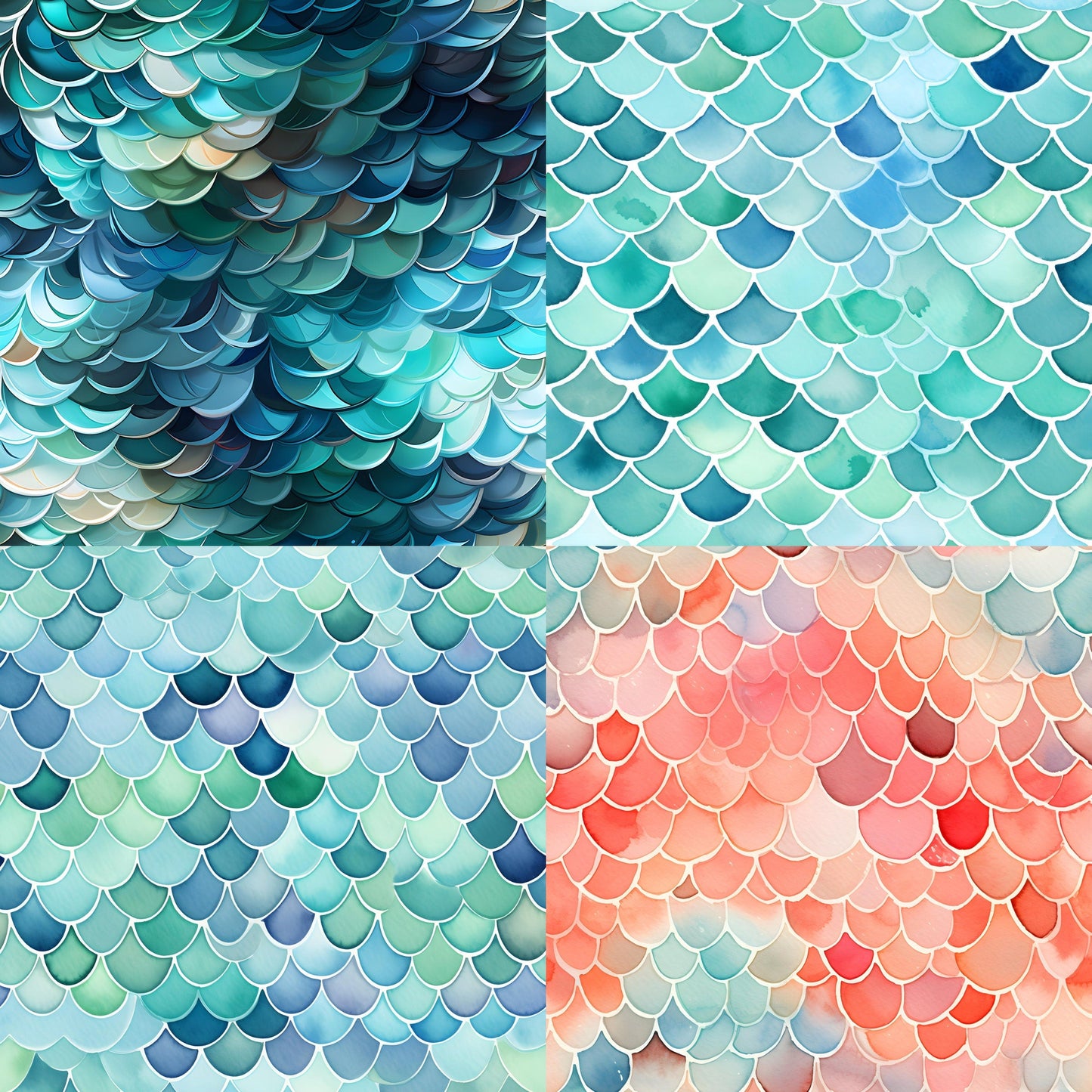 RELEASE PAPER | Mythical Mermaids - Theme Pack Reusable Diamond Painting Release Paper