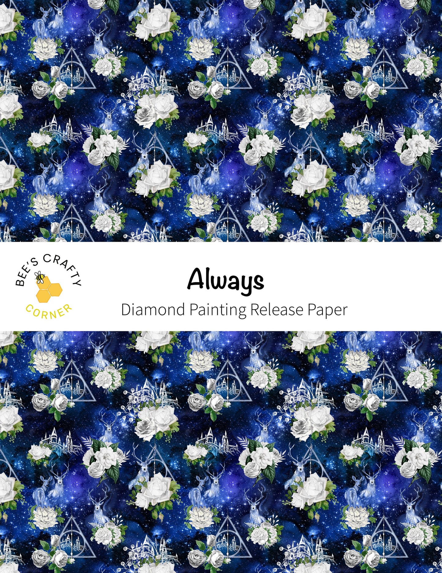 RELEASE PAPER | Always - Reusable Patterned Diamond Painting Release Paper