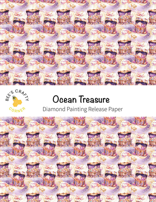 RELEASE PAPER | Ocean Treasure - Reusable Patterned Diamond Painting Release Paper