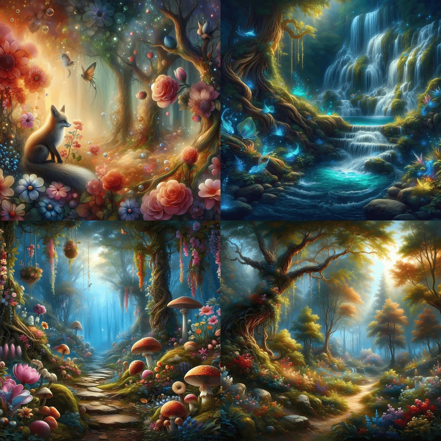 RELEASE PAPER | Enchanted Forest - Theme Pack Reusable Diamond Painting Release Paper