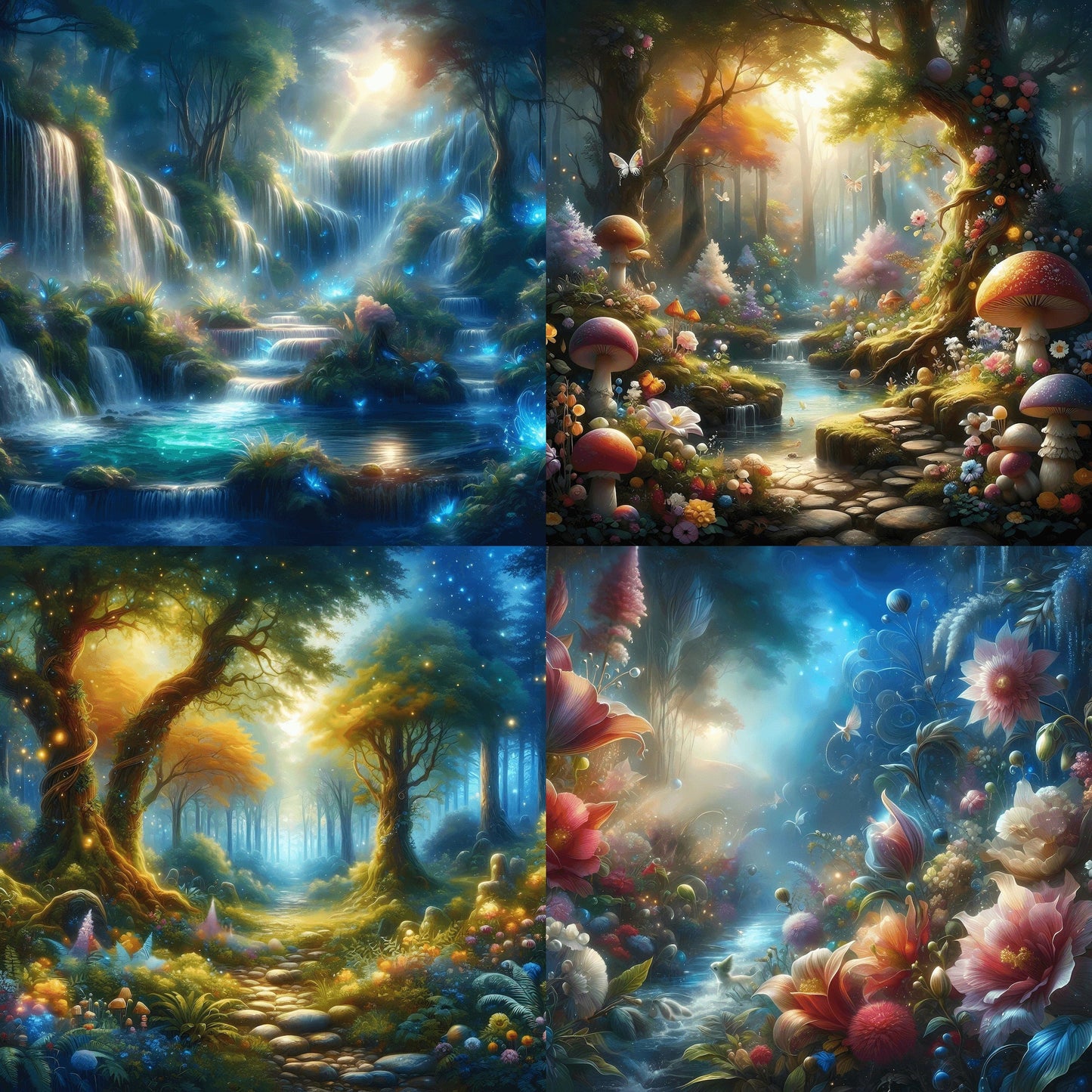 RELEASE PAPER | Enchanted Forest - Theme Pack Reusable Diamond Painting Release Paper