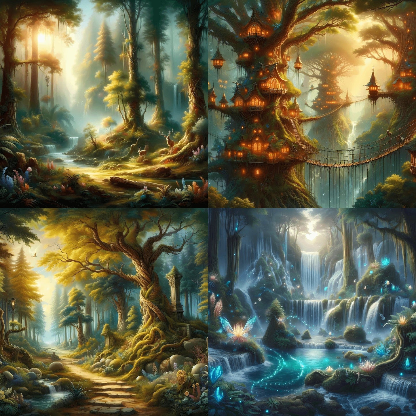 RELEASE PAPER | Enchanted Forest - Theme Pack Reusable Diamond Painting Release Paper