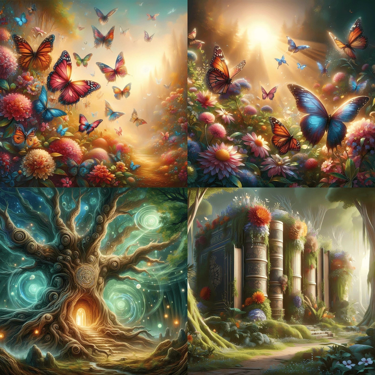 RELEASE PAPER | Enchanted Forest - Theme Pack Reusable Diamond Painting Release Paper