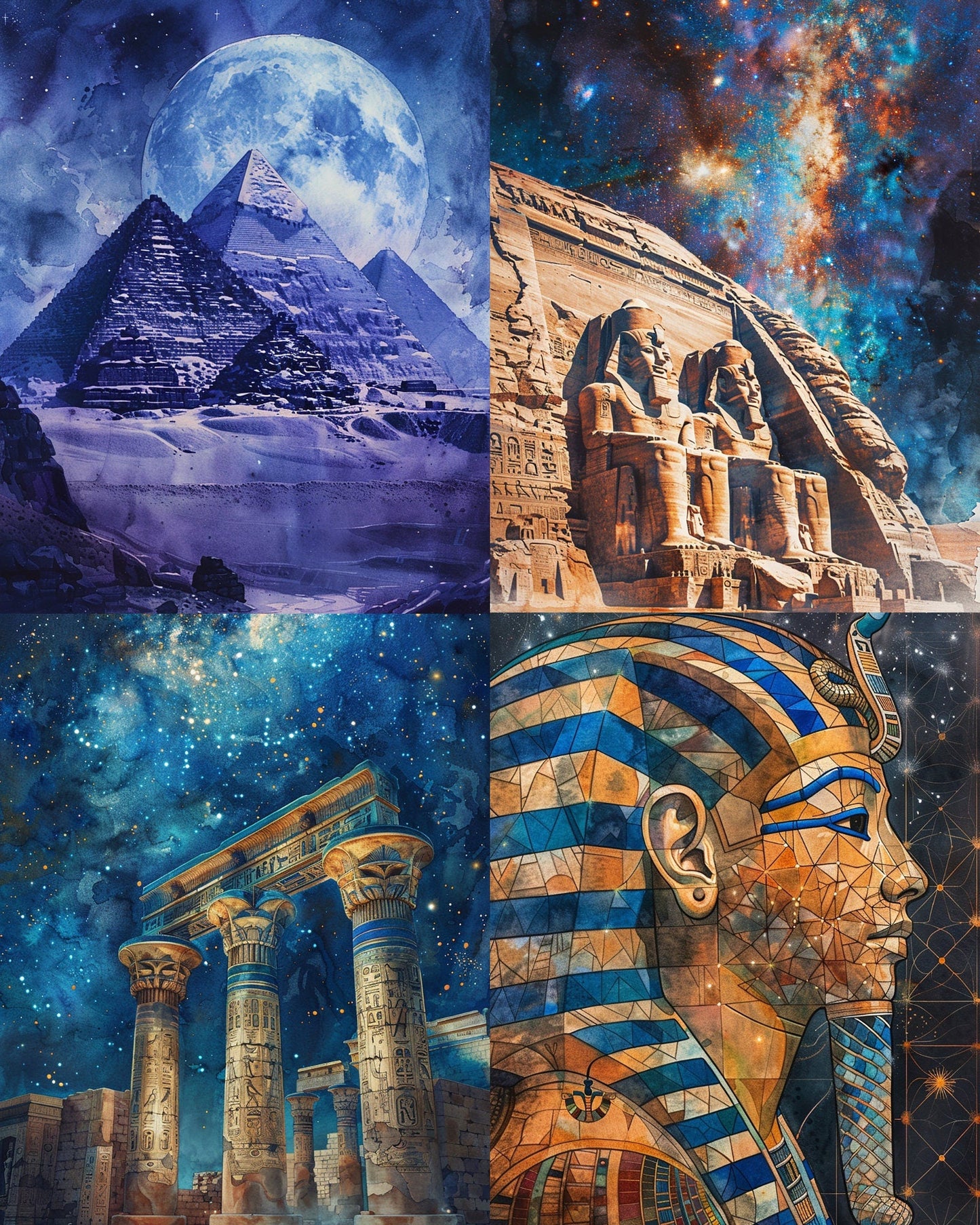 RELEASE PAPER | Ancient Egypt - Theme Pack Reusable Diamond Painting Release Paper