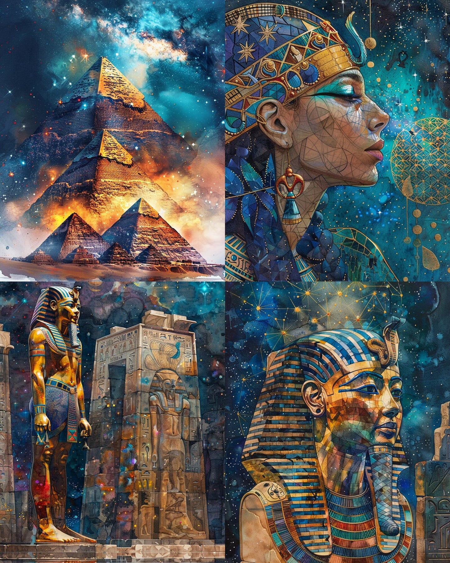 RELEASE PAPER | Ancient Egypt - Theme Pack Reusable Diamond Painting Release Paper