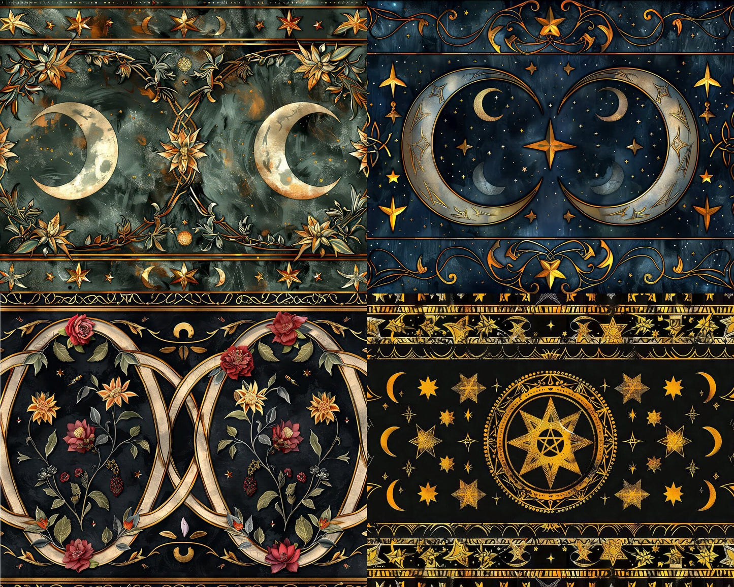 RELEASE PAPER | Celestial - Theme Pack Reusable Diamond Painting Release Paper