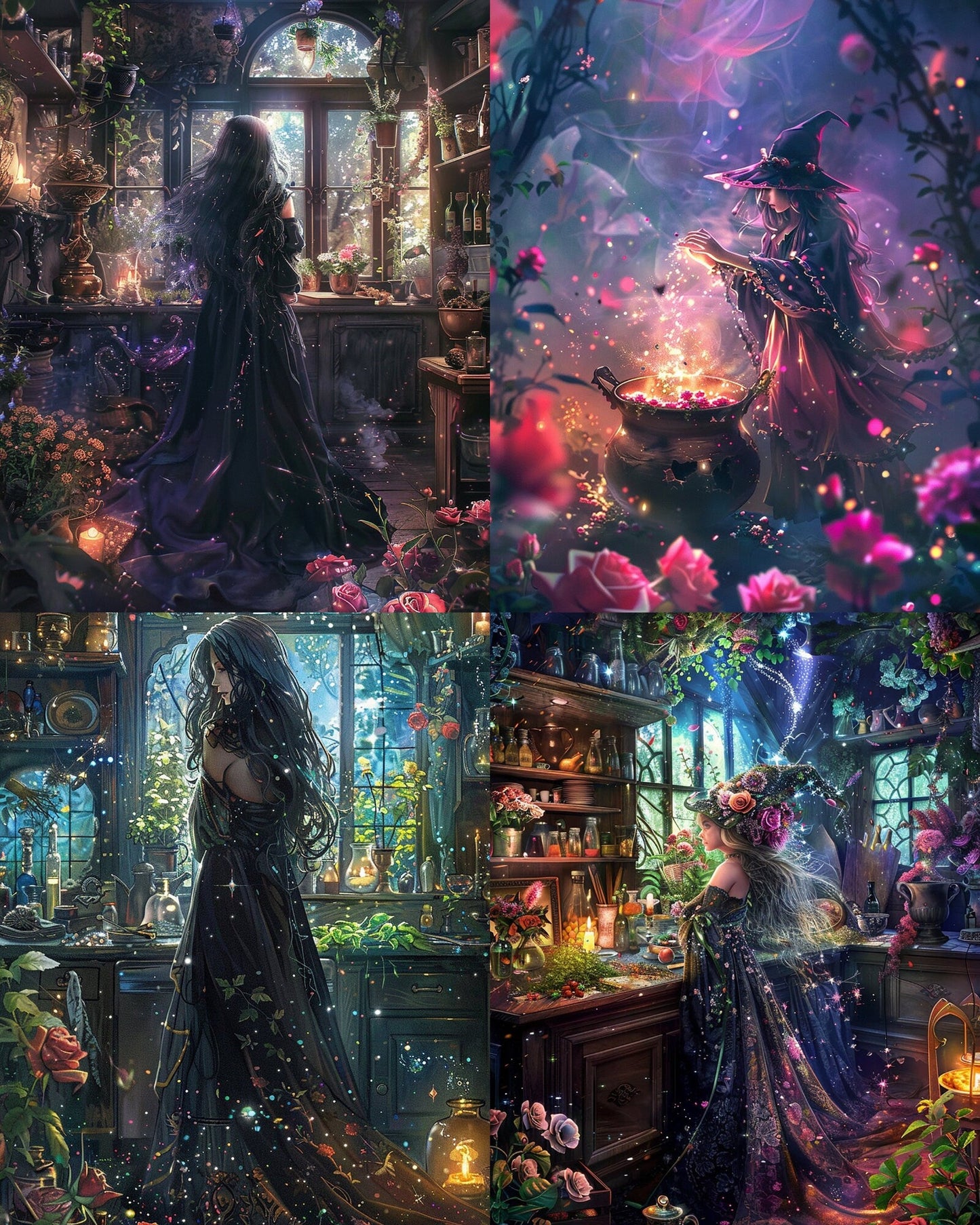 RELEASE PAPER | Celestial Witch - Theme Pack Reusable Diamond Painting Release Paper
