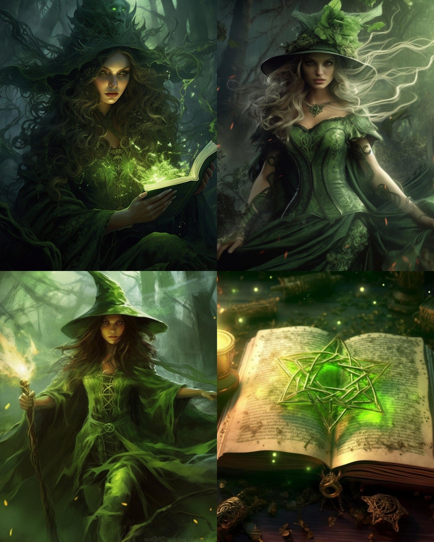 RELEASE PAPER | Forest Witch - Theme Pack Reusable Diamond Painting Release Paper