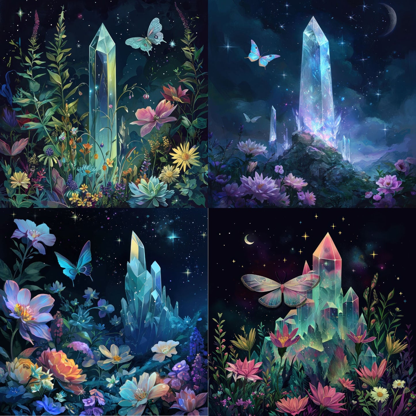 RELEASE PAPER | Moth Crystals - Theme Pack Reusable Diamond Painting Release Paper