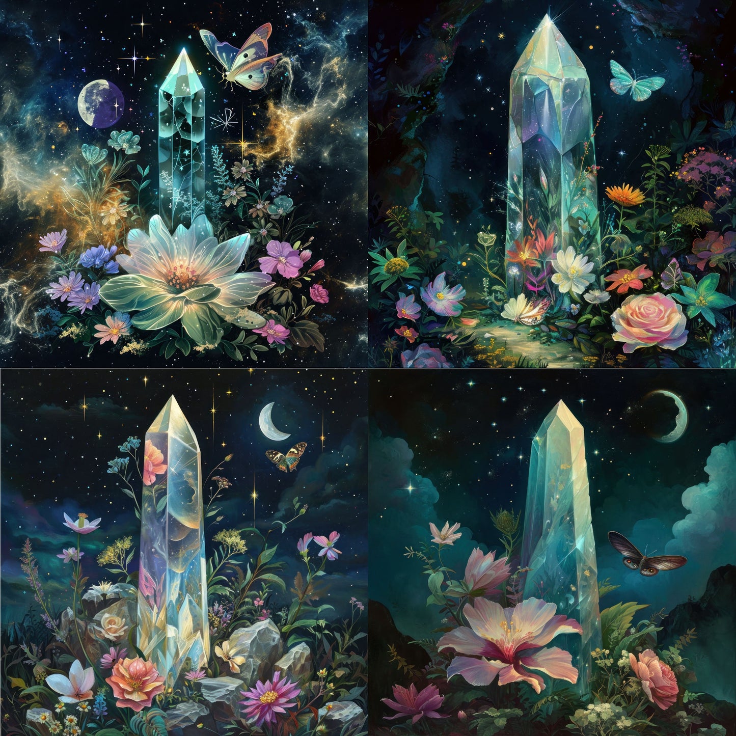 RELEASE PAPER | Moth Crystals - Theme Pack Reusable Diamond Painting Release Paper