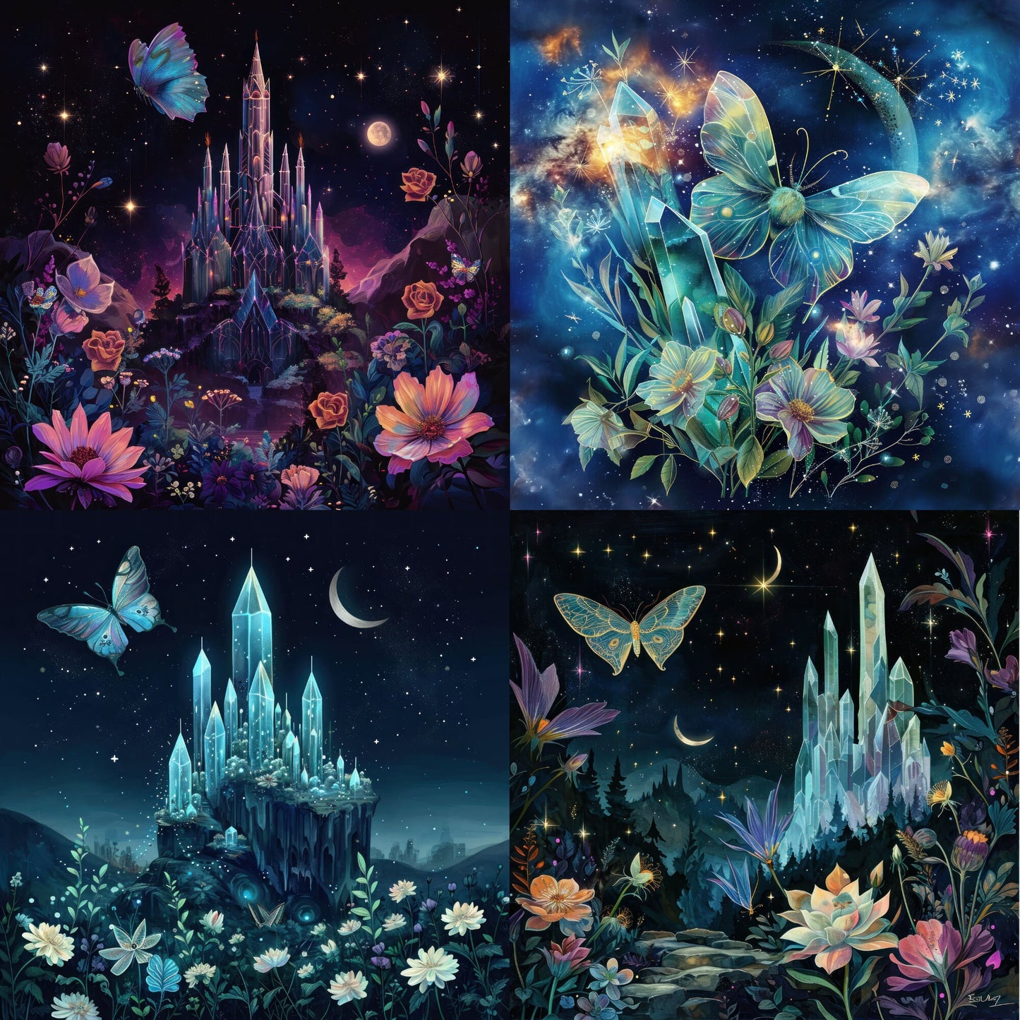 RELEASE PAPER | Moth Crystals - Theme Pack Reusable Diamond Painting Release Paper