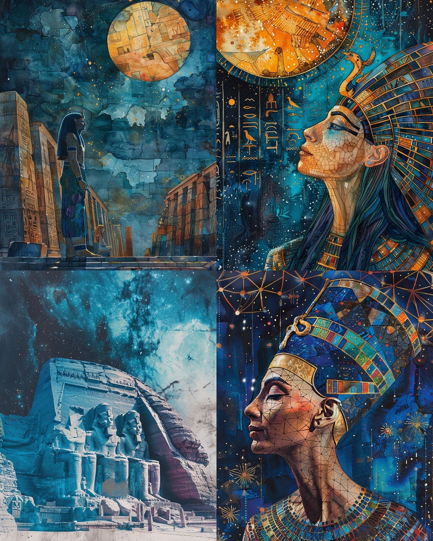 RELEASE PAPER | Ancient Egypt - Theme Pack Reusable Diamond Painting Release Paper