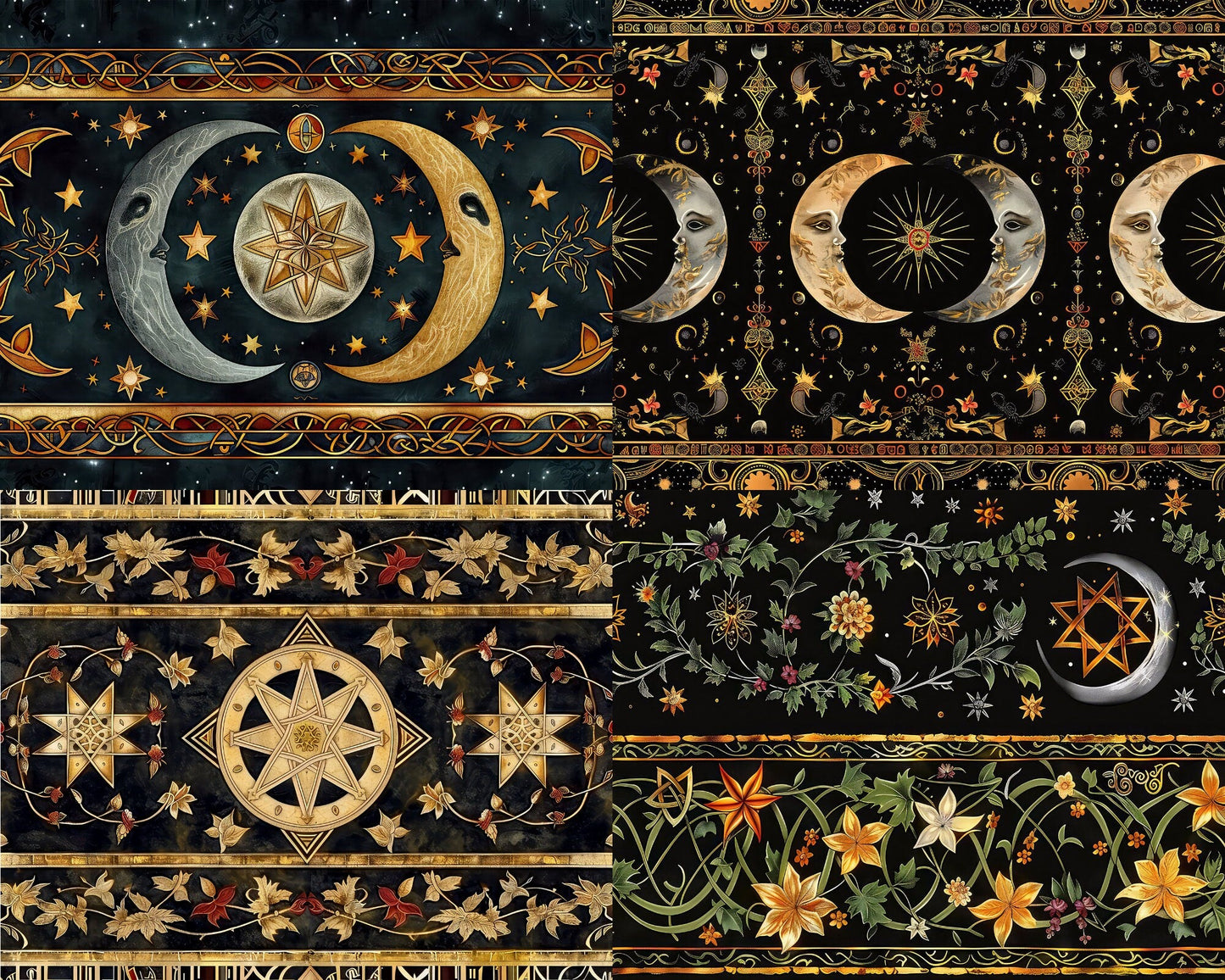 RELEASE PAPER | Celestial - Theme Pack Reusable Diamond Painting Release Paper