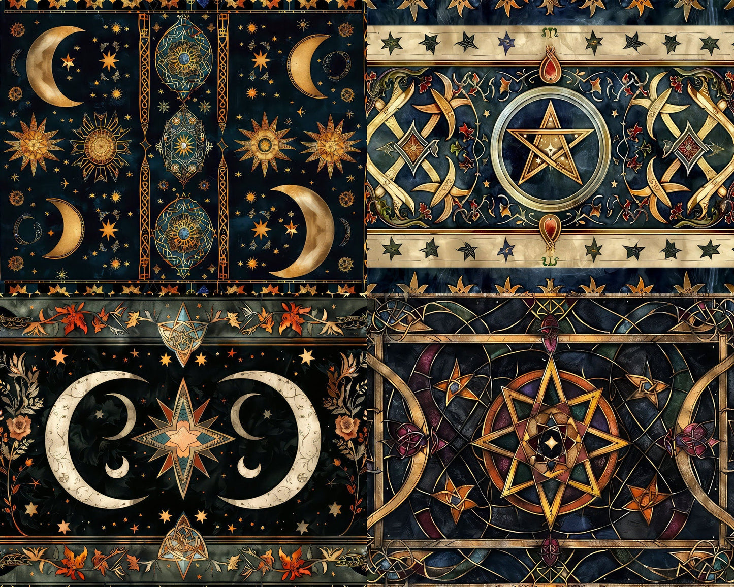 RELEASE PAPER | Celestial - Theme Pack Reusable Diamond Painting Release Paper