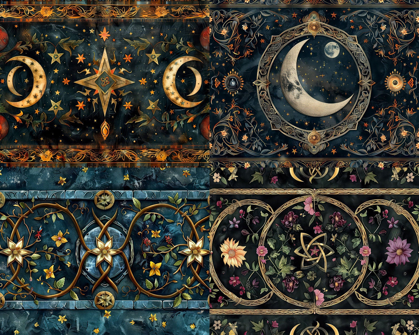 RELEASE PAPER | Celestial - Theme Pack Reusable Diamond Painting Release Paper