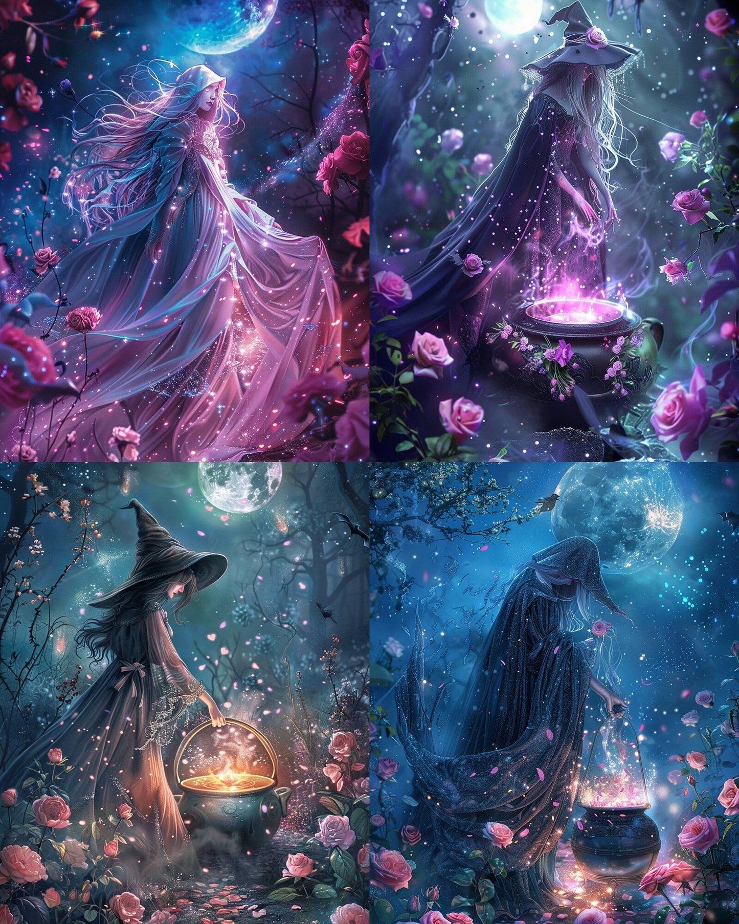 RELEASE PAPER | Celestial Witch - Theme Pack Reusable Diamond Painting Release Paper