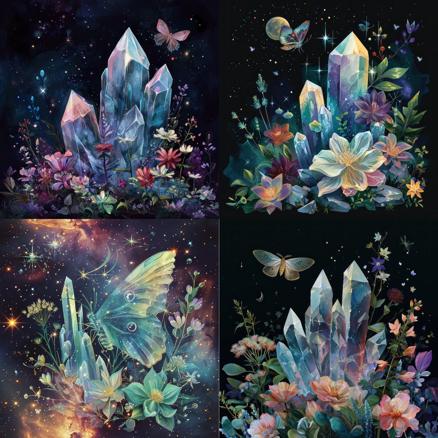 RELEASE PAPER | Moth Crystals - Theme Pack Reusable Diamond Painting Release Paper