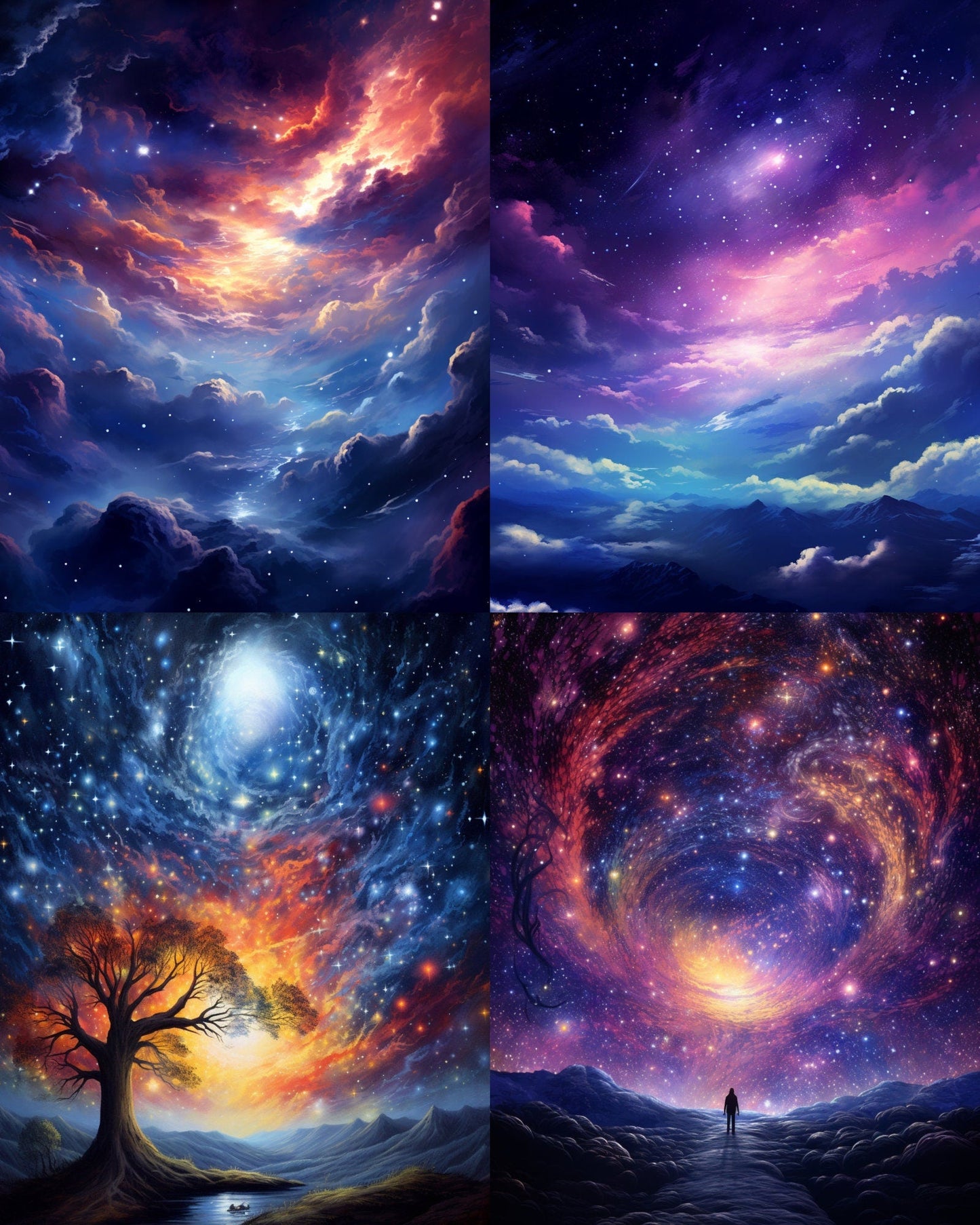 RELEASE PAPER | Celestial Skies - Theme Pack Reusable Diamond Painting Release Paper