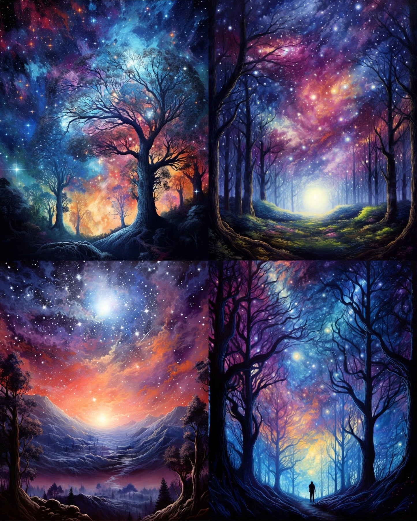 RELEASE PAPER | Celestial Skies - Theme Pack Reusable Diamond Painting Release Paper