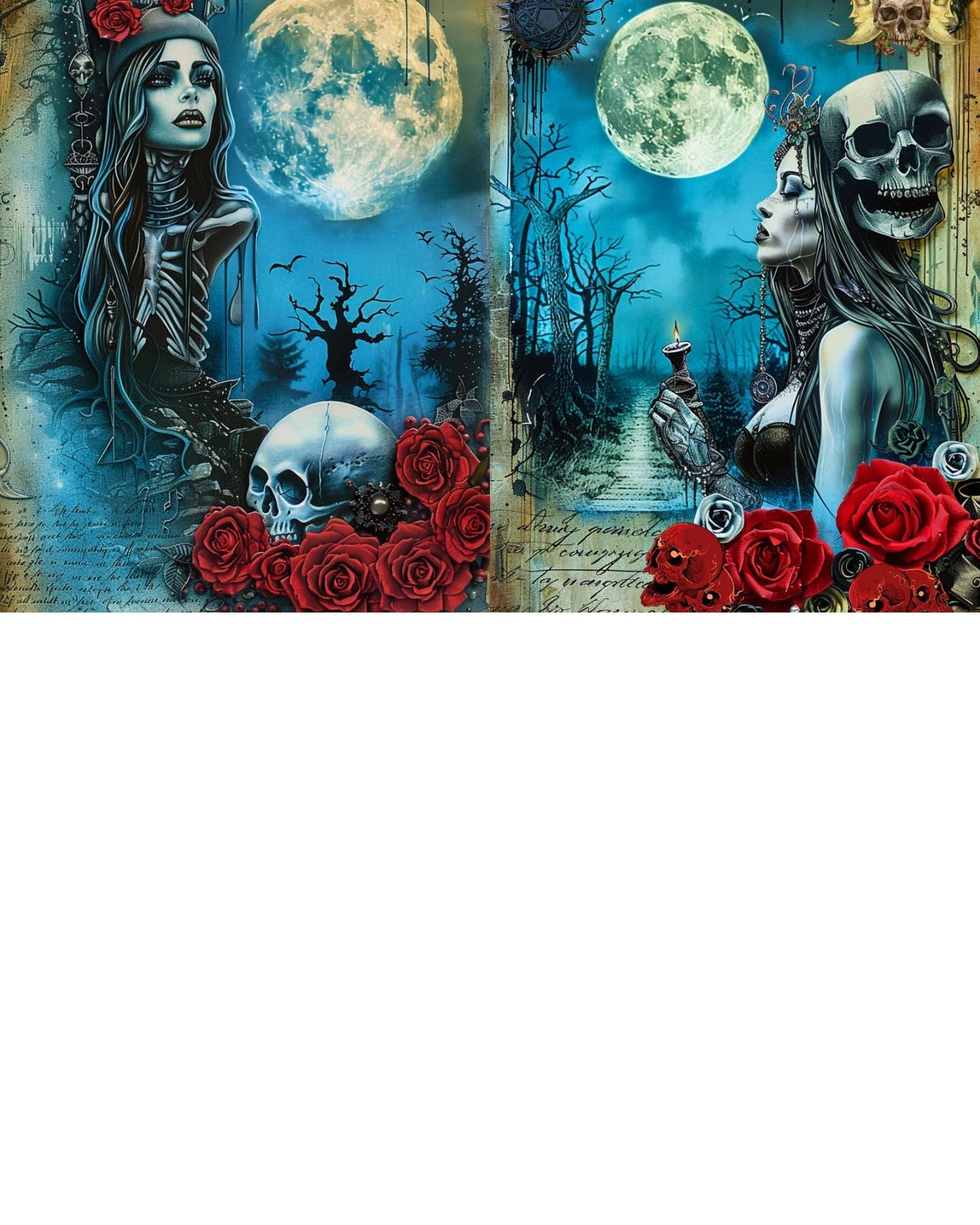RELEASE PAPER | Blood Raven - Theme Pack Reusable Diamond Painting Release Paper