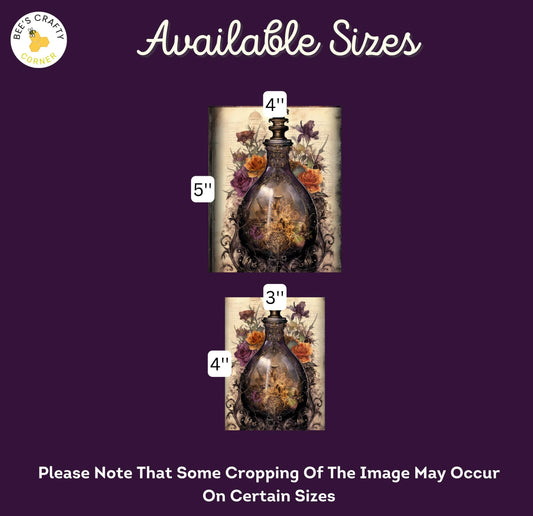 RELEASE PAPER | Enchanted Potions - Theme Pack Reusable Diamond Painting Release Paper