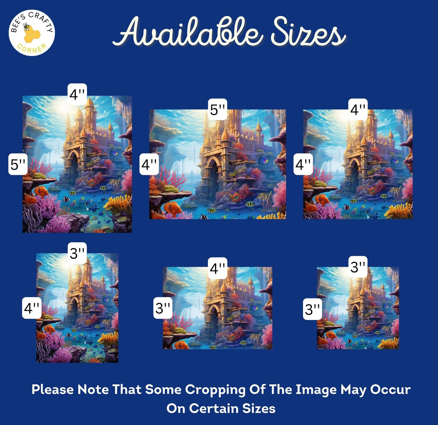 RELEASE PAPER | Tranquil Seas - Theme Pack Reusable Diamond Painting Release Paper