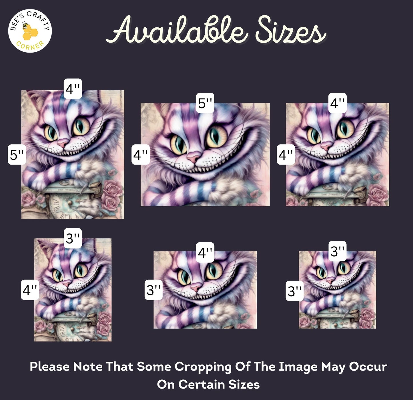 RELEASE PAPER | Vintage Cheshire - Theme Pack Reusable Diamond Painting Release Paper