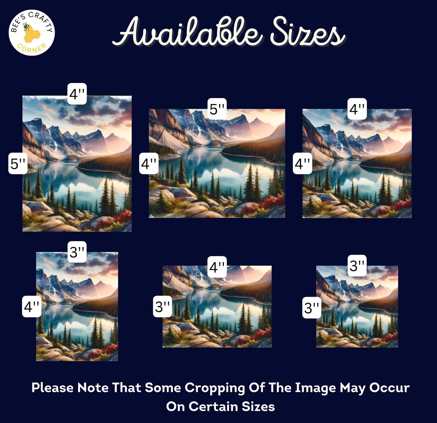 RELEASE PAPER | Watercolour Landscapes - Theme Pack Reusable Diamond Painting Release Paper