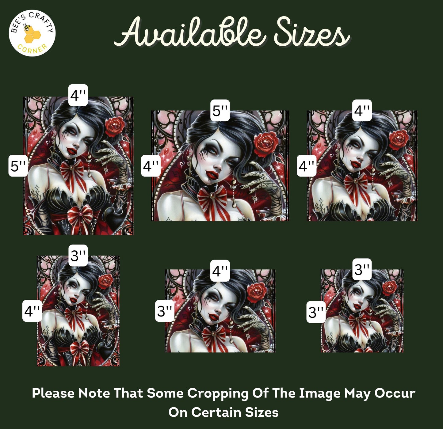 RELEASE PAPER | Zombie Girls - Theme Pack Reusable Diamond Painting Release Paper