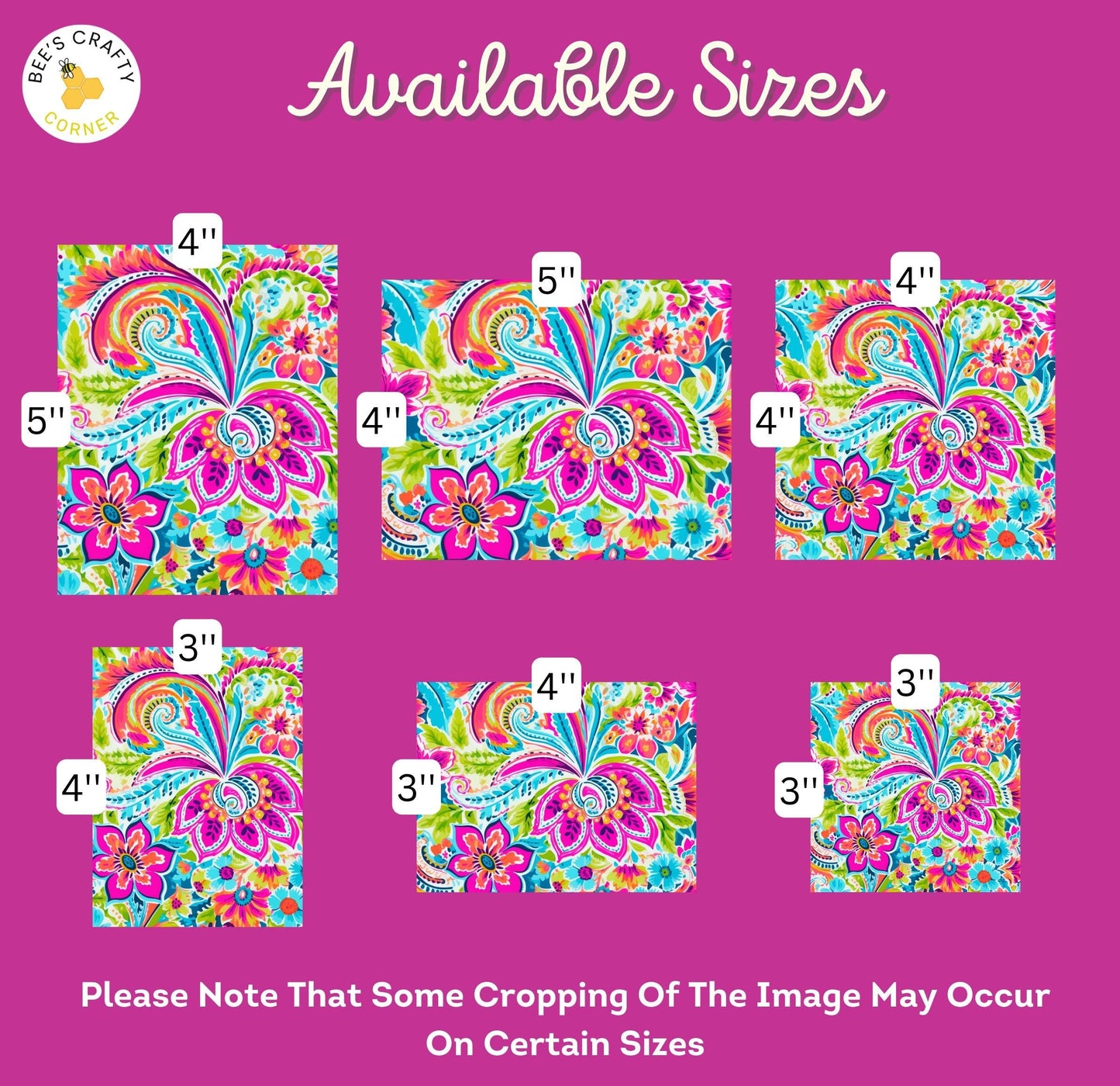 RELEASE PAPER | Preppy Paisley - Theme Pack Reusable Diamond Painting Release Paper
