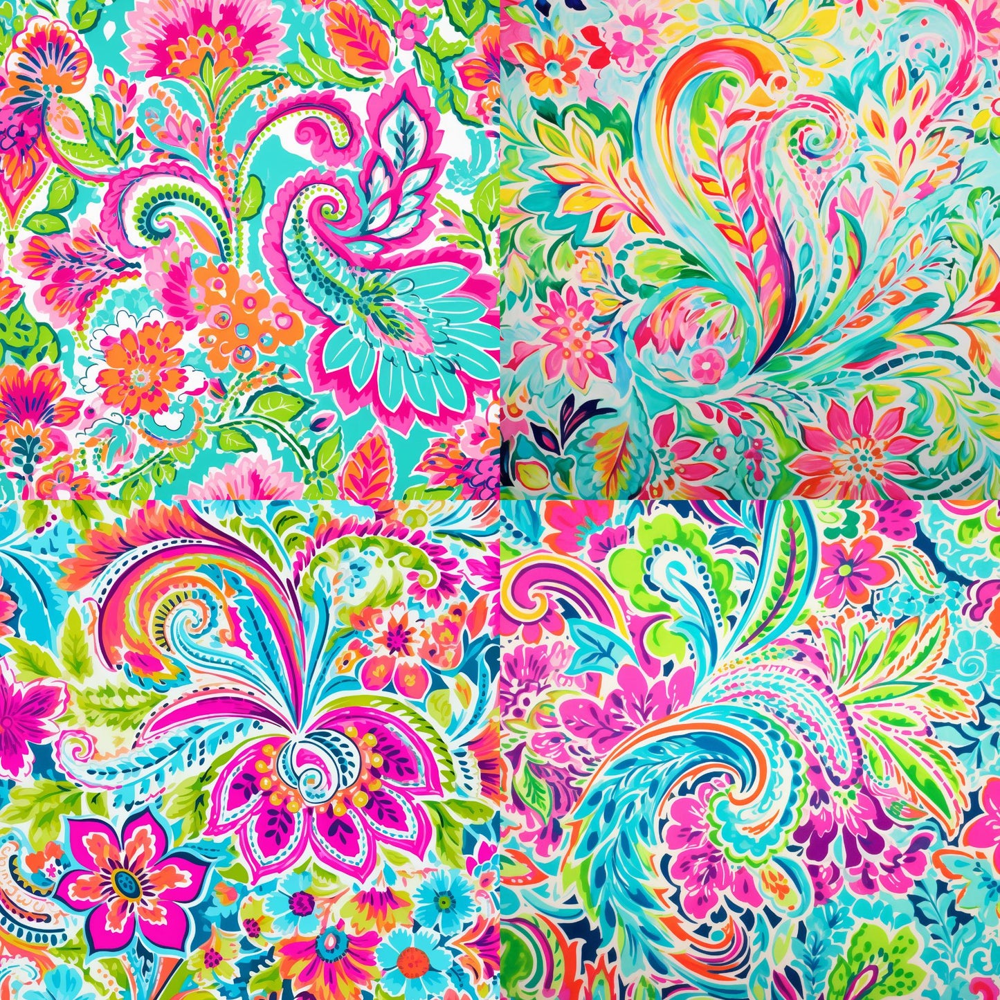 RELEASE PAPER | Preppy Paisley - Theme Pack Reusable Diamond Painting Release Paper