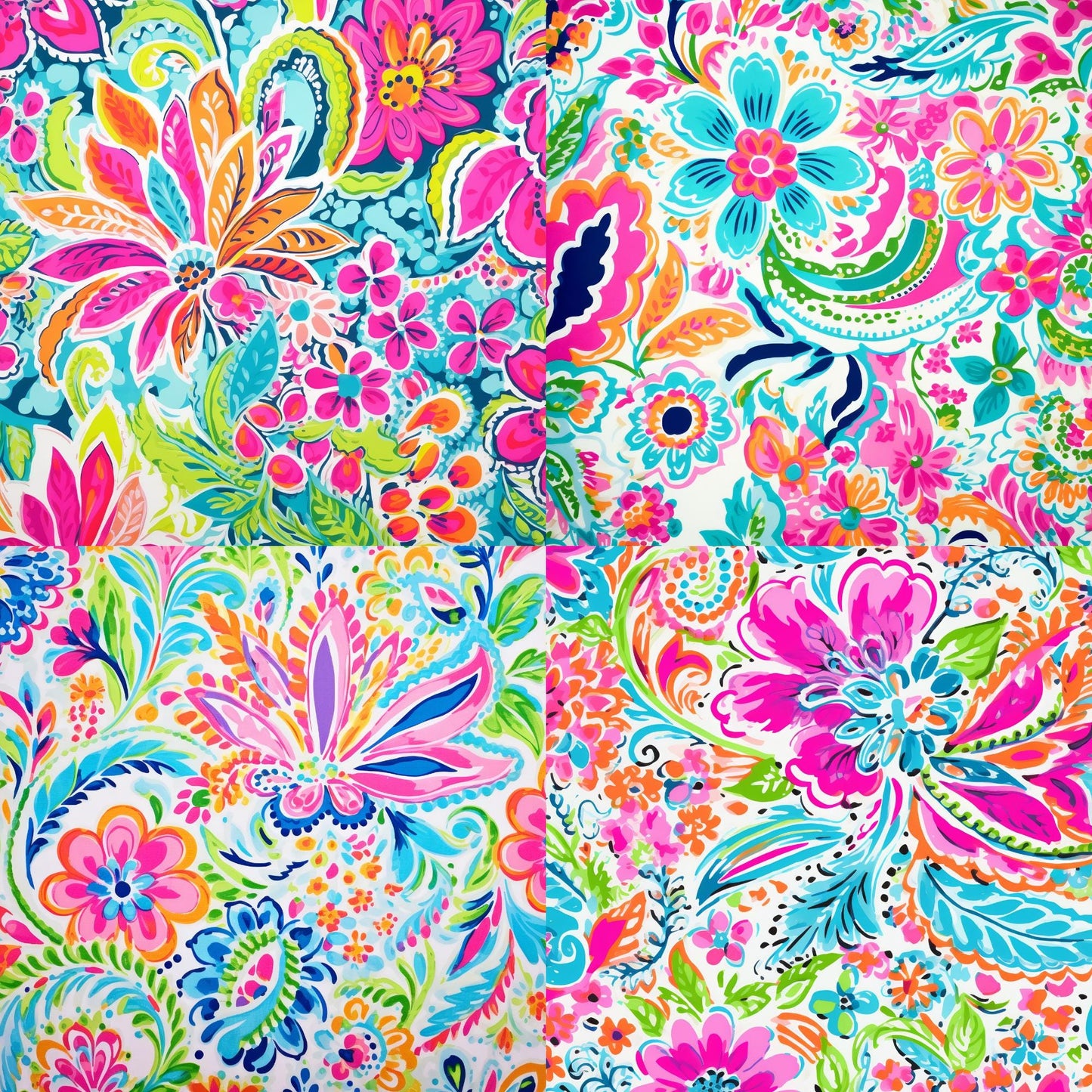 RELEASE PAPER | Preppy Paisley - Theme Pack Reusable Diamond Painting Release Paper
