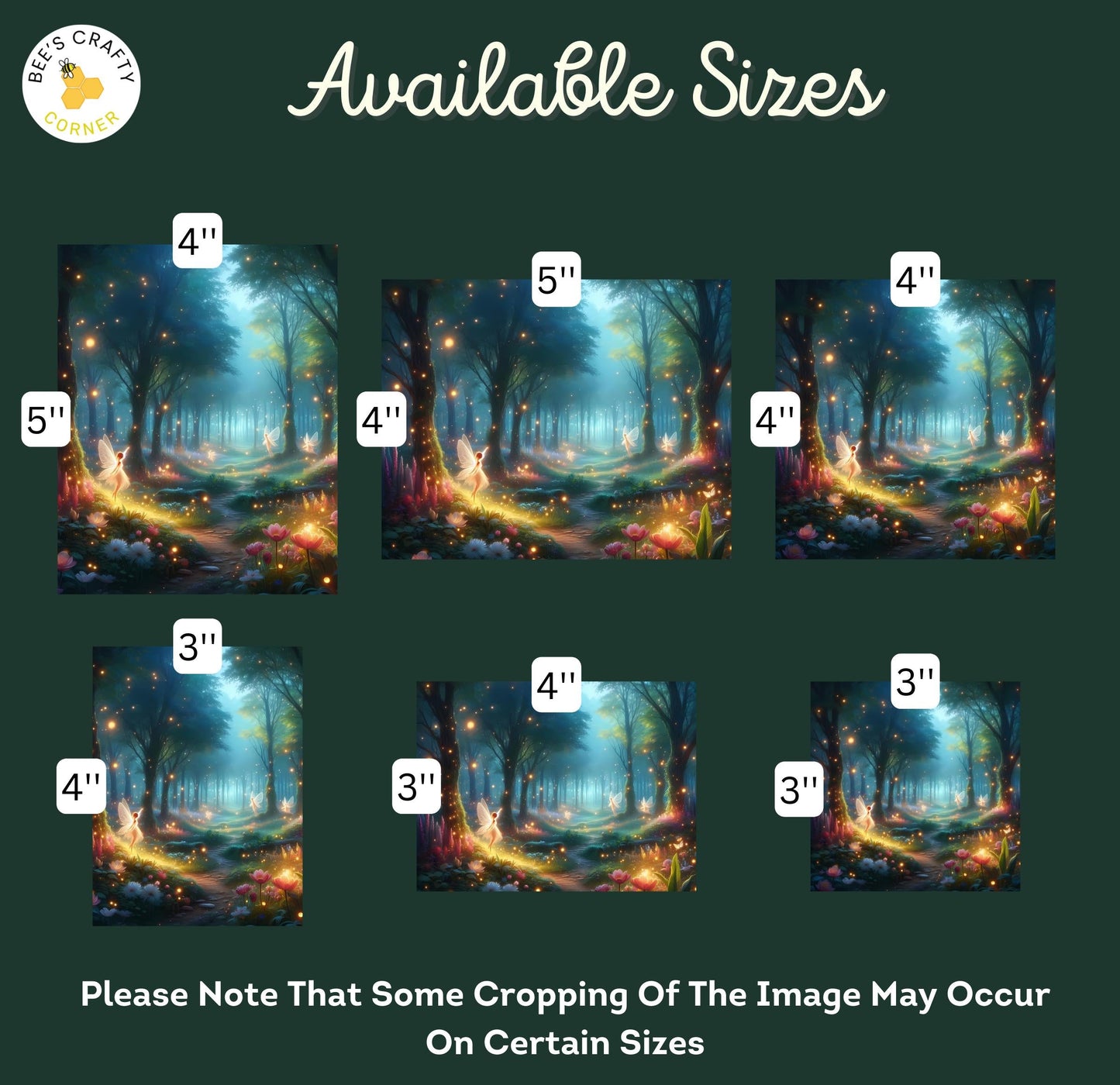 RELEASE PAPER | Enchanted Forest - Theme Pack Reusable Diamond Painting Release Paper
