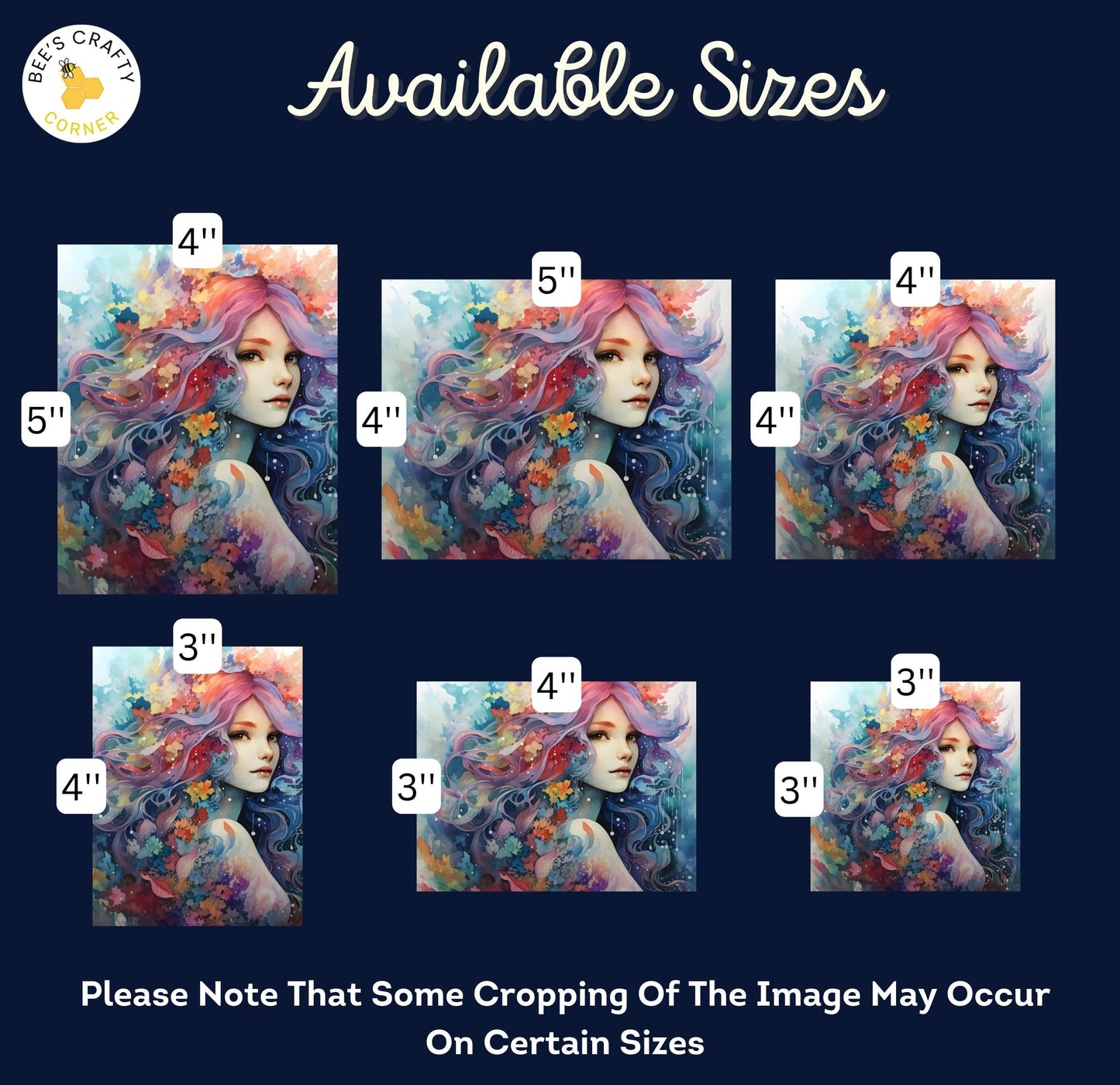 RELEASE PAPER | Mythical Mermaids - Theme Pack Reusable Diamond Painting Release Paper
