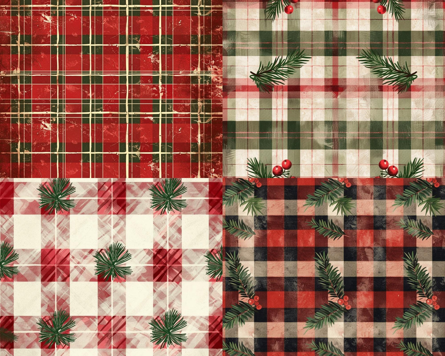 RELEASE PAPER | Christmas Flannel - Theme Pack Reusable Diamond Painting Release Paper