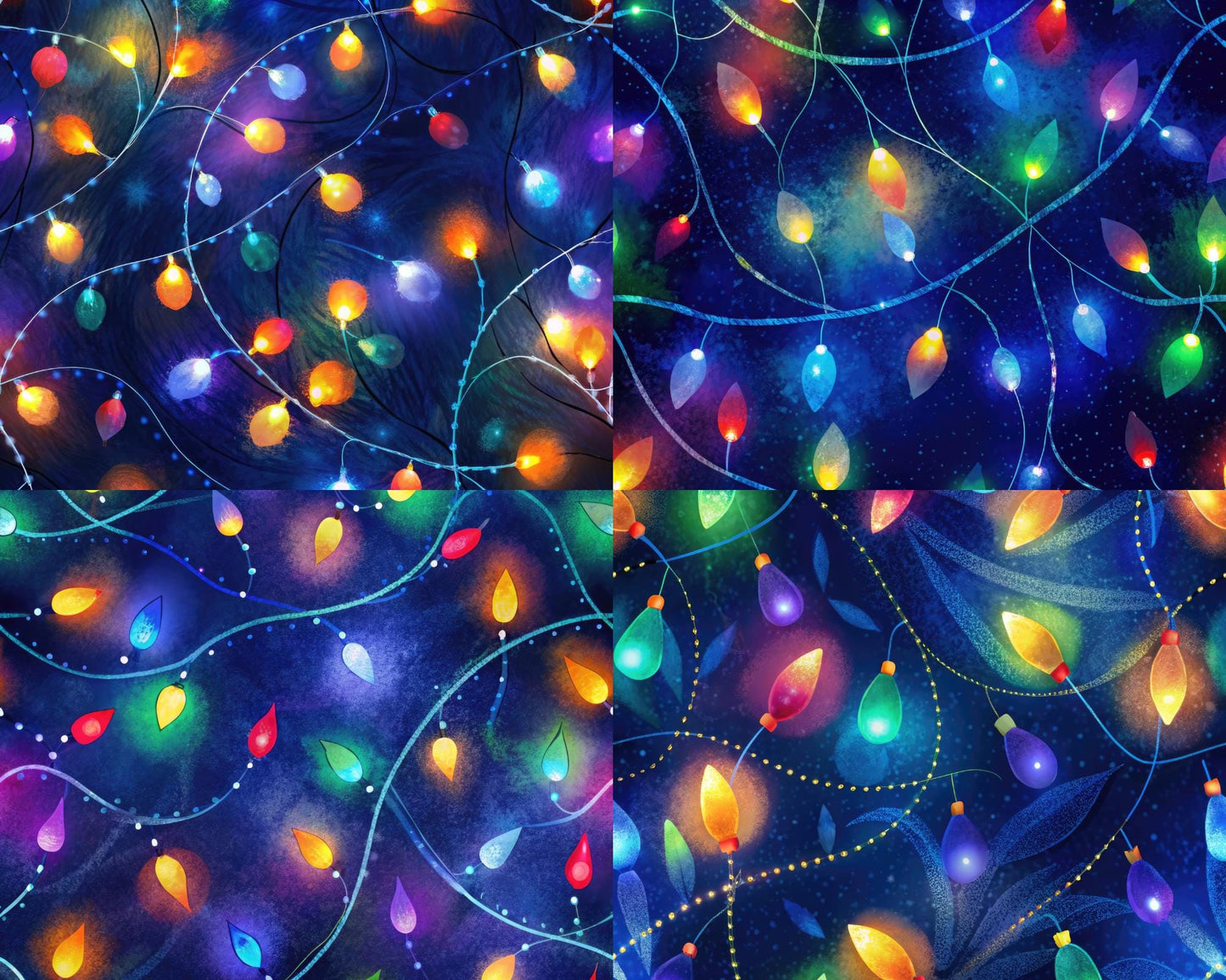 RELEASE PAPER | Twinkling Lights - Theme Pack Reusable Diamond Painting Release Paper