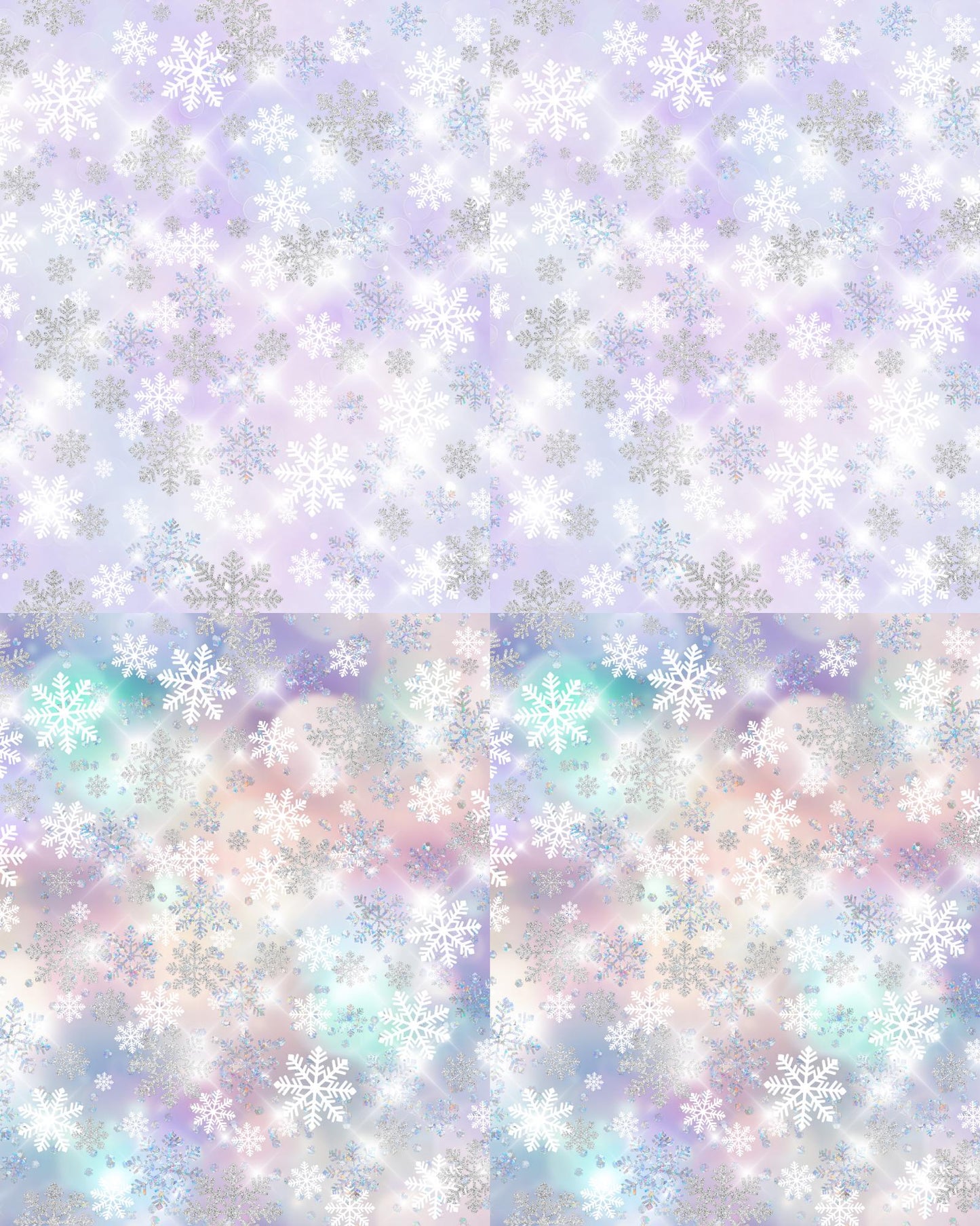 RELEASE PAPER | Pastel Snow - Theme Pack Reusable Diamond Painting Release Paper