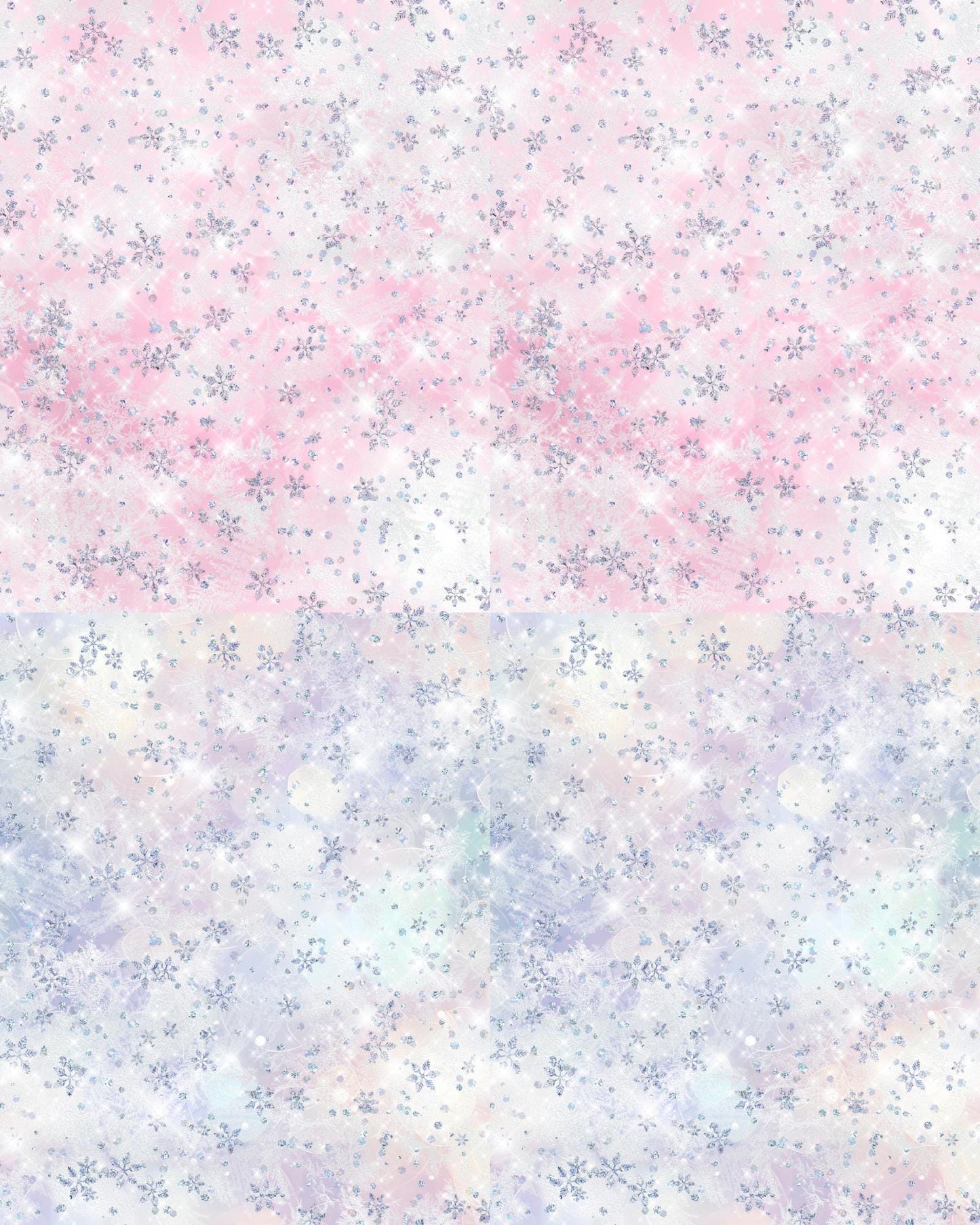 RELEASE PAPER | Pastel Snow - Theme Pack Reusable Diamond Painting Release Paper