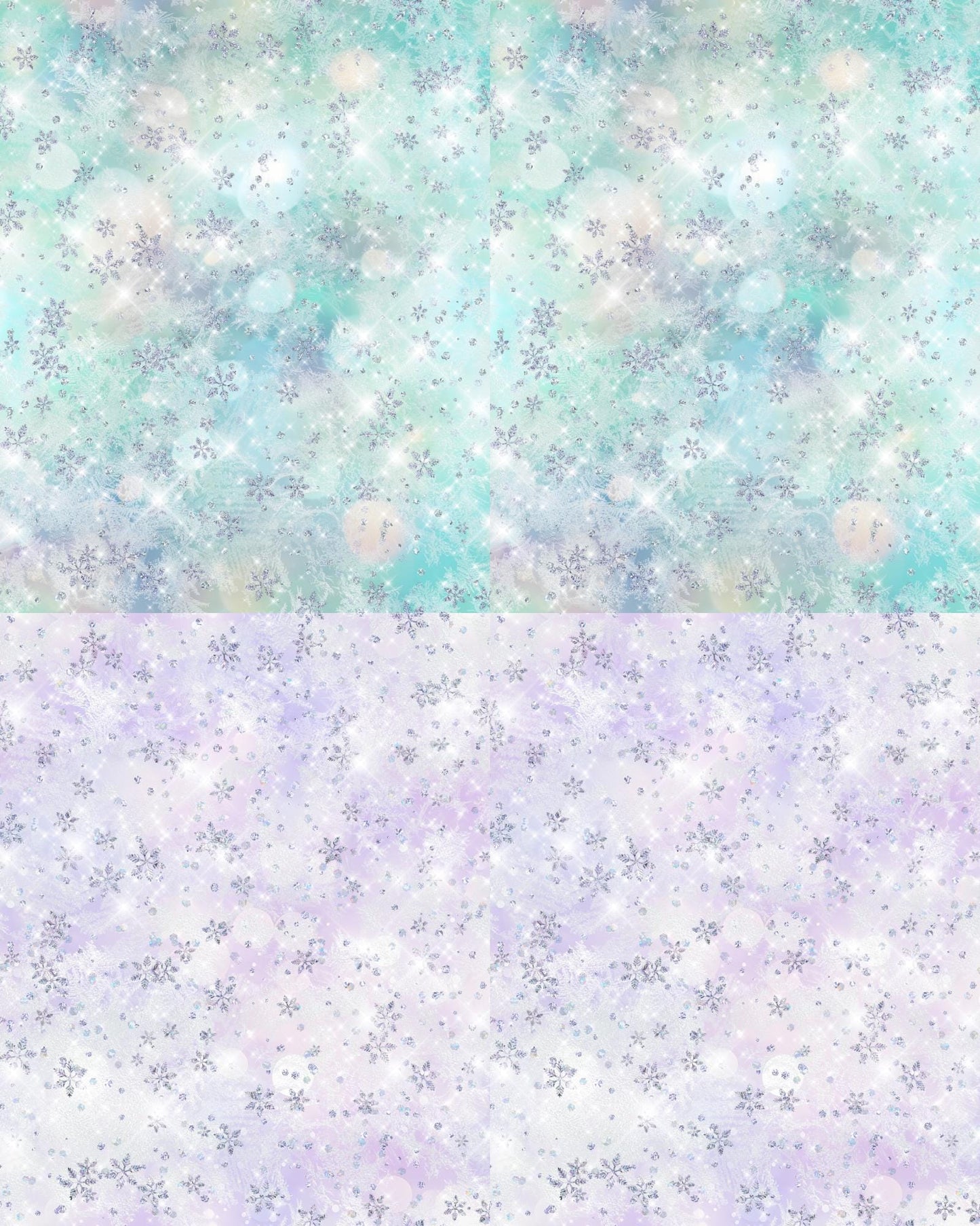 RELEASE PAPER | Pastel Snow - Theme Pack Reusable Diamond Painting Release Paper