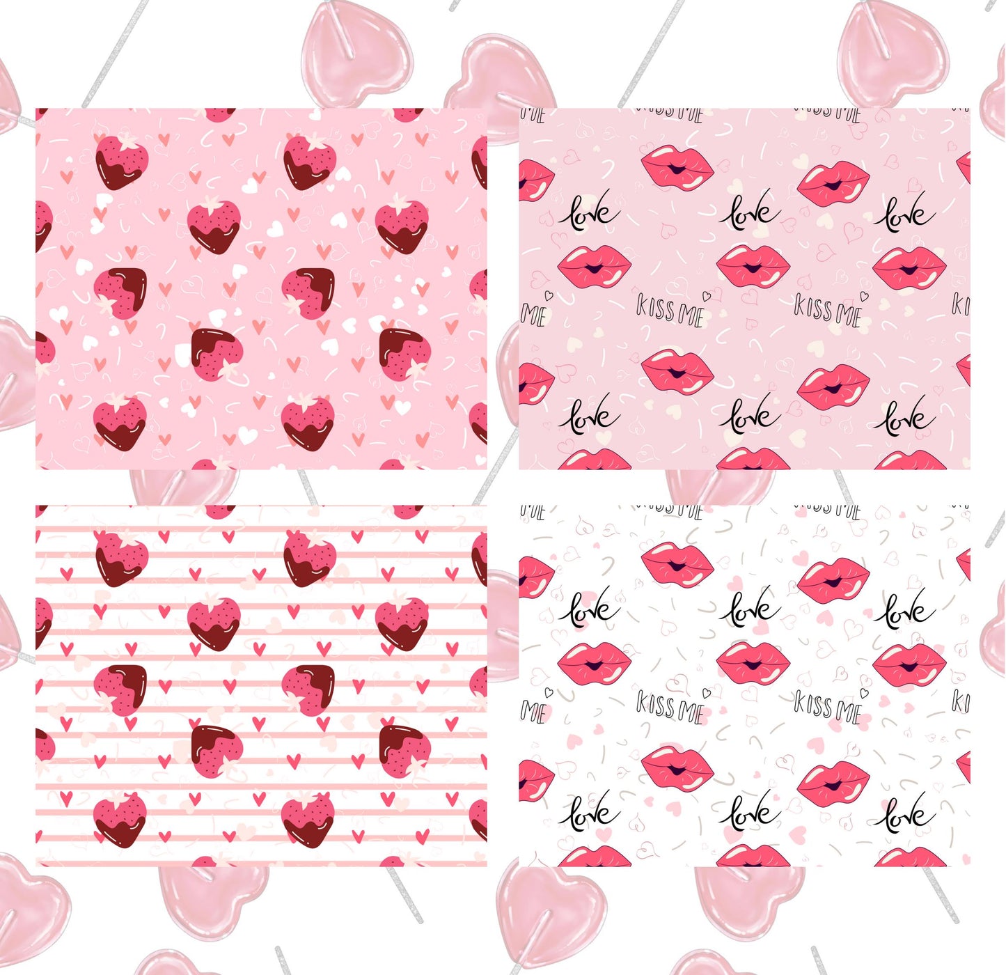RELEASE PAPER | Valentine's Day - Theme Pack Reusable Diamond Painting Release Paper